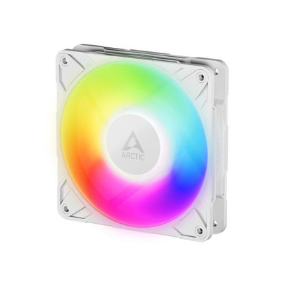 Arctic P12 Pro A-RGB White Ventilator za ohišje (120 mm, 600-3000 RPM, RGB, PWM) (ACFAN00311A)