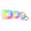 Slika - Arctic Liquid Freezer III Pro 280 A-RGB White Vodno hlajenje za CPU (140 mm, 400-2500 RPM, RGB, PWM) (ACFRE00187A)