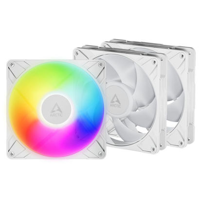 Arctic P14 Pro A-RGB White 3 Pack Ventilator za ohišje (140 mm, 400-2500 RPM, RGB, PWM) (ACFAN00321A)