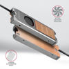 Slika - Axagon CLR-M2FAN Aktivni hladilnik z ventilatorjem za M.2 SSD diske  (bakreno-aluminijast, 2280, PWM, 4-pin), črn/baker (CLR-M2FAN)
