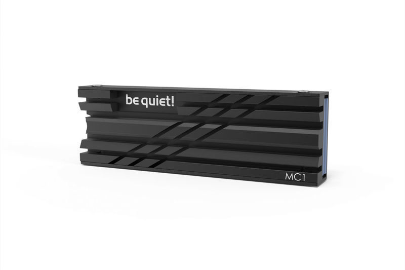 Slika - Be quiet! MC1 (brez toplotne cevi) (2280), Pasivni hladilnik za M.2 SSD diske črn aluminijast hladilnik (BZ002)
