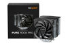 Slika - Be quiet! Pure Rock Pro 3 Procesorjski hladilnik (2x 120 mm, 2000 RPM, PWM, dvojni stolpni zračni hladilnik), črn hladilnik (BK041)