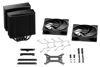 Slika - Be quiet! Pure Rock Pro 3 Black Procesorjski hladilnik (2x 120 mm, 2000 RPM, PWM, dvojni stolpni zračni hladilnik), črn hladilnik (BK042)