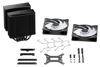 Slika - Be quiet! Pure Rock Pro 3 LX Procesorjski hladilnik (2x 120 mm, 2000 RPM, PWM, RGB, dvojni stolpni zračni hladilnik), črn (BK043)