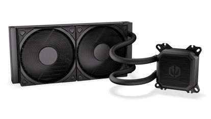 Endorfy Navis F240 Procesorjski hladilnik z vodnim hlajenjem (2x 120 mm, 250-1800 RPM, PWM, AIO tekočinski hladilnik s krmilnikom) (EY3B001)