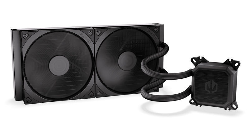 Slika - Endorfy Navis F280 Vodno hlajenje za CPU (2x 140 mm, 250-1800 RPM, PWM, AIO tekočinski hladilnik s krmilnikom) (EY3B002)