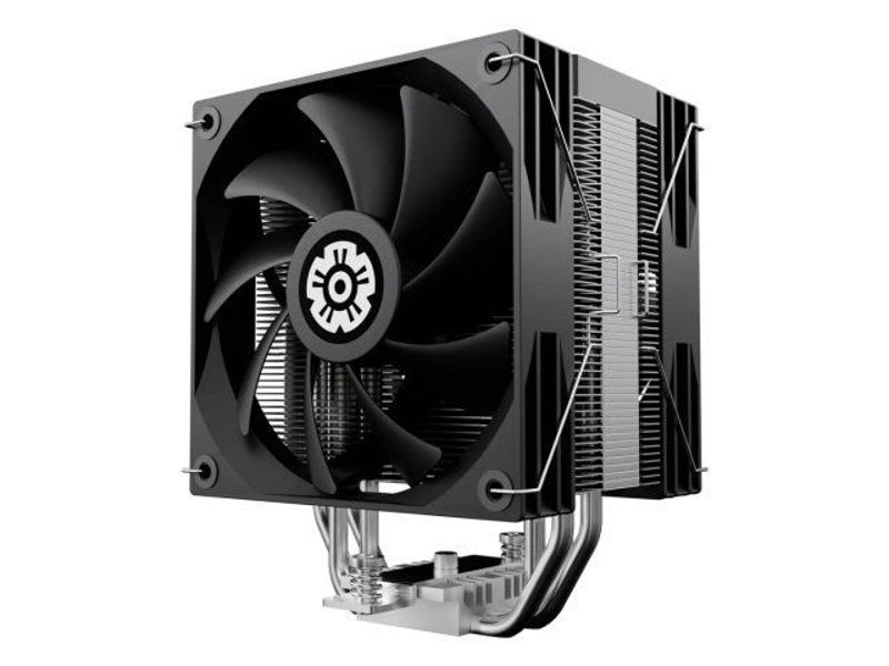 Slika - Enermax ETS-T41 Digital Air CPU Cooler CPU hladilnik (2x 120 mm FDB, PWM, zmogljiv zračni stolpni hladilnik z digitalnim zaslonom) (ETS-T41D)