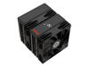 Slika - Enermax ETS-TD60 Digital Air CPU Cooler CPU hladilnik (2x 120 mm, 600-1600 RPM, PWM, dvojni zračni stolpni hladilnik z numeričnim zaslonom v črni barvi) (ETS-TD60D)