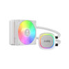Slika - Gamdias Aura GL120 V2 WH Performance ARGB Liquid Cooler Vodno hlajenje za CPU(AIO vodno hlajenje, 120 mm, bela izvedba) (16322-02900-30000-G)