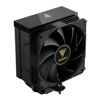 Gamdias Boreas M2-51D CPU Cooler Procesorjski hladilnik (120 mm, 800-1800 RPM, PWM, zmogljiv zračni stolpni hladilnik s toplotnimi cevmi) (16351-02400-00000-G)