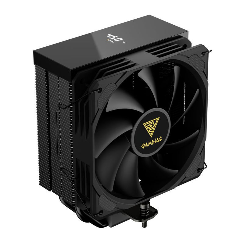 Slika - Gamdias Boreas M2-51D CPU Cooler Procesorjski hladilnik (120 mm, 800-1800 RPM, PWM, zmogljiv zračni stolpni hladilnik s toplotnimi cevmi) (16351-02400-00000-G)