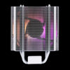 Slika - Gamdias Boreas E1-410 WH CPU hladilnik (120 mm, 800-2000 RPM, PWM, bel zračni stolpni hladilnik z RGB osvetlitvijo) (BOREAS E1-410 WH)