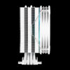 Slika - Gamdias Boreas E1-410 WH CPU hladilnik (120 mm, 800-2000 RPM, PWM, bel zračni stolpni hladilnik z RGB osvetlitvijo) (BOREAS E1-410 WH)