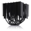 Slika - Noctua NH-D15S chromax.black CPU hladilnik (asimetrični dvojni stolpni hladilnik, 1x 140 mm, PWM, črna izvedba) (NH-D15S CH.BK)