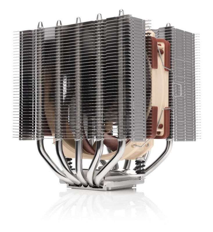 Slika - Noctua NH-D12L CPU hladilnik (nizki dvojni stolpni hladilnik, 120 mm ventilator, PWM, višina 145 mm) (NH-D12L)
