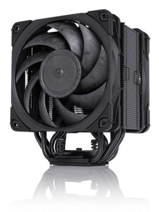 Noctua NH-U12A chromax.black CPU hladilnik (vrhunski stolpni hladilnik, 2x 120 mm, PWM, črna izvedba) (NH-U12A CH.BK)