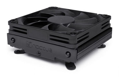 Noctua NH-L9i-17xx  chromax.black CPU hladilnik (nizkoprofilni hladilnik, 92 mm, PWM, LGA1700, črna izvedba) (NH-L9I-17XX CH.BK)