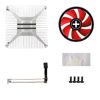 Slika - Xilence A250PWM CPU Cooler CPU hladilnik (92 mm, 1000-2800 RPM, PWM) (XC035)