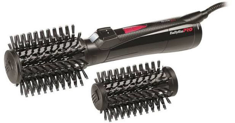 Slika - BaByliss PRO Rotating 800W BAB2770E (2 nastvka 40/50 mm, ionska, črna) vroča rotacijska krtača za lase