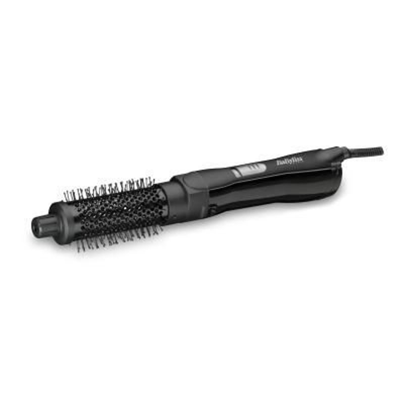 Slika - BaByliss Shape & Smooth AS82E (800 W, 2 nastavka 38/20 mm, keramična, črna) zračna krtača za lase