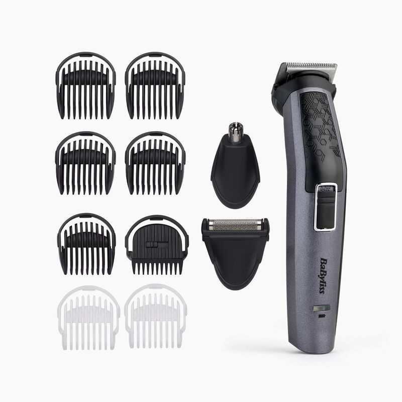 Slika - BaByliss Carbon Titanium Multitrimmer MT727E večnamenski urejevalnik videza 10-v-1