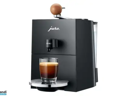 Jura ONO Coffee Black EA 15505 aparat za pripravo kave za eno skodelico mleta kava črn
