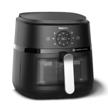 Philips PHIL Serija 2000 NA231/00 cvrtnik na vroč zrak Airfryer 6,2 l srebrn s steklenim okencem
