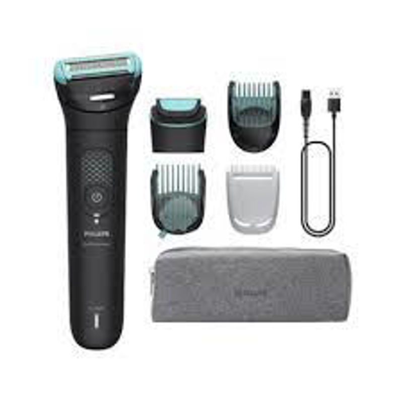 Slika - Philips PHIL Body Groomer 7000 Series BG7470/15 brivnik za telo z 2D-fleksibilno glavo črn