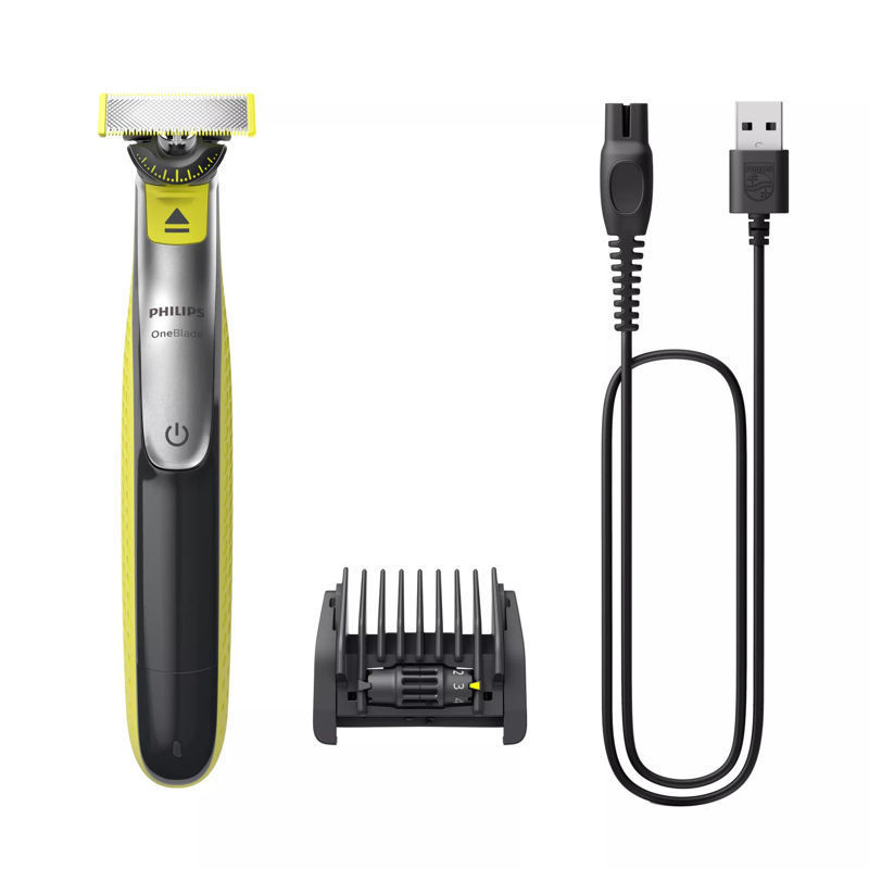 Slika - Philips PHIL OneBlade 360 QP2734/23 strižnik in brivnik za obraz z nastavljivim glavnikom 5-v-1