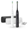 Slika - Philips PHIL Sonicare Series 5500 HX7119/02 dvojni komplet soničnih zobnih ščetk belo-črn