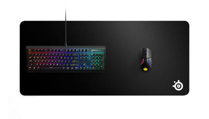 SteelSeries QcK Heavy XXL tekstilna gaming podloga za miško črna (67500)