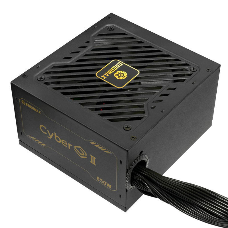 Slika - Enermax CyberG II 850W ATX 3.1 ne-modularni računalniški napajalnik 80 PLUS Gold (ERV850G-AHG-NAC)