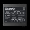 Slika - Gamdias HELIOS M2-750B 750W ATX 3.1 ne-modularni računalniški napajalnik 80 PLUS Silver s črnimi ploščtimi kabli (HELIOS M2-750B)