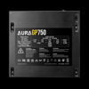 Slika - Gamdias AURA GP750 750W ATX12V v2.4 ne-modularni računalniški napajalnik s ploščtimi kabli (AURA GP750) 16230-04301-10011-G