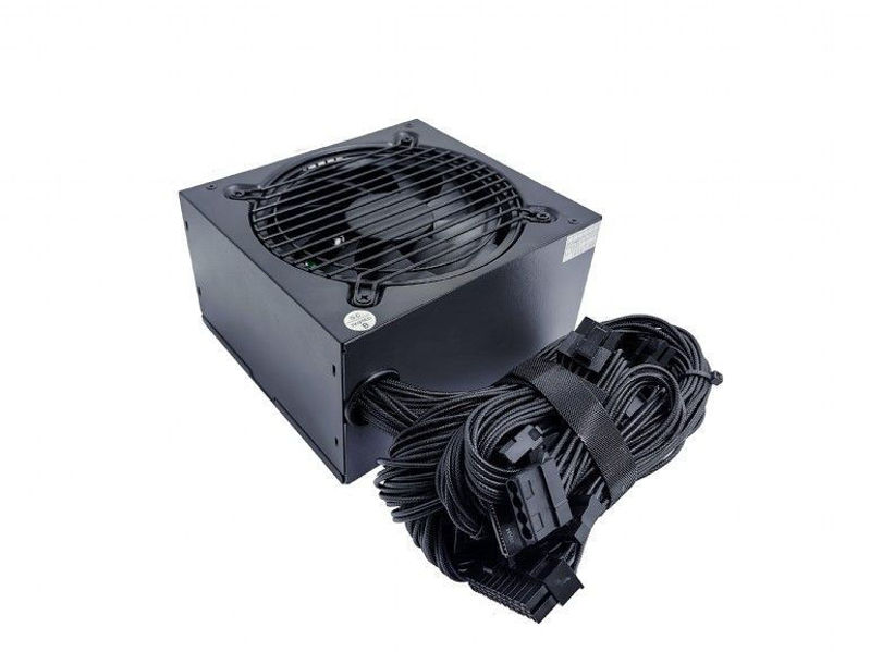 Slika - Gembird 600W 80+ Bronze CCC-PSU80P-BBP-600 računalniški napajalnik (600W, vent. 120mm, Aktivni, 80+ Bronze) CCC-PSU80P-BBP-600