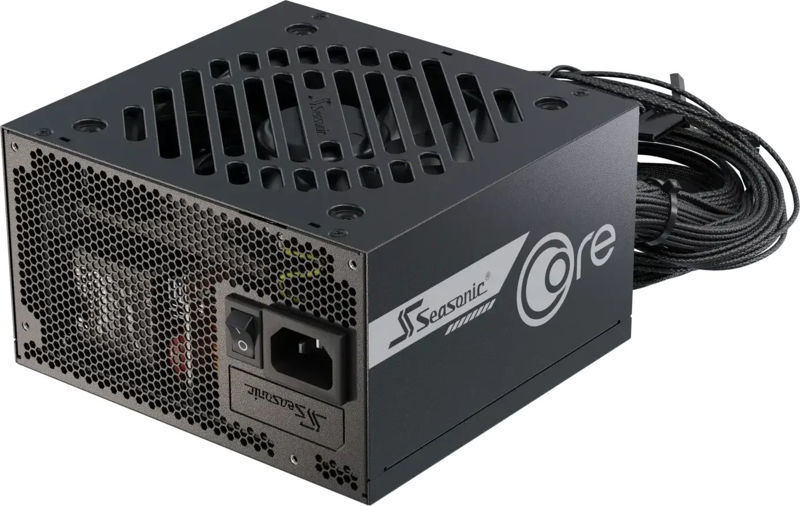 Slika - Seasonic 650W 80+ Bronze Core BC-650 računalniški napajalnik (650W, vent. 120mm, Aktivni, 80+ Bronze) SRP-CBC651-A5A51JF