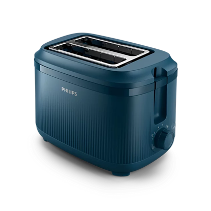 Philips PHIL 3000 Series koševni opekač kruha HD2511/70 (830W, 2 reži, črna barva)