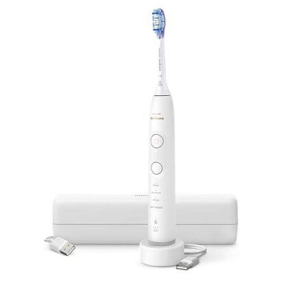 Philips Sonicare Series 7100 sonična zobna ščetka HX7420/01 (bela, s polnilno potovalno torbico)