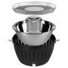 Slika - LotusGrill prenosni žar na oglje G-AN-34P (siv, premer 32 cm, peka brez dima)