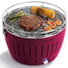 Slika - LotusGrill prenosni žar na oglje G-LI-34P (lila, premer 32 cm, peka brez dima)