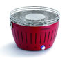 Slika - LotusGrill prenosni žar na oglje G-RO-34P (rdeča, premer 32 cm, peka brez dima)