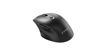 Slika - Gembird MUSW2-6B-02 napredna ergonomska brezžična miška Dual-mode (Bluetooth + 2.4G, 6 tipk, do 2400 DPI, črna)