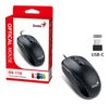 Slika - Genius DX-110 žična optična miška (USB-C priključek, 1200 DPI, simetrična, črna) 31010028401