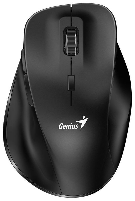 Slika - Genius Ergo 8230S BT tiha brezžična ergonomska miška (Bluetooth + 2.4G, tihi kliki, črna) 31030051400