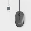 Slika - Logitech LOGI M100 žična optična miška (USB, 1000 DPI, simetrična, črna) 910-006652