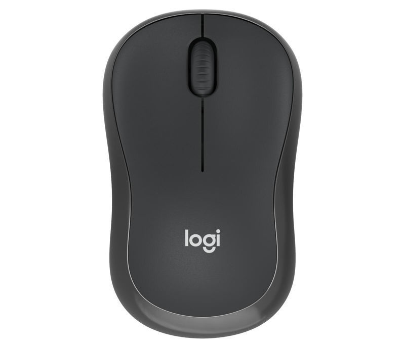 Slika - Logitech LOGI M240 BT Silent tiha brezžična miška (Bluetooth, optična, simetrična, črna / grafitna) 910-007119