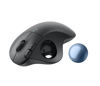 Slika - Logitech LOGI M575 Ergo Business 910-006221 brezžična ergonomska sledilna kroglica / trackball (za desničarje, grafitna)