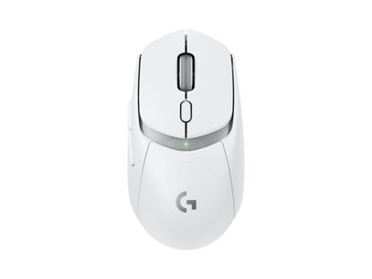 Logitech LOGI G309 Lightspeed gaming brezžična miška (HERO 25K senzor, 25600 DPI, bela) 910-007208