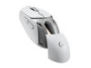 Slika - Logitech LOGI G309 Lightspeed gaming brezžična miška (HERO 25K senzor, 25600 DPI, bela) 910-007208