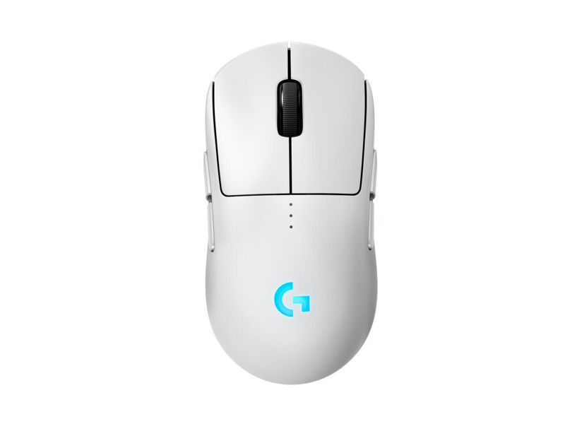 Slika - Logitech LOGI G PRO 2 LIGHTSPEED gaming brezžična miška (HERO 2 senzor, simetrična, bela) 910-007302